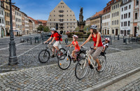 Zittau Radfahrer Foto: Rainer Weisflog Zittau Radfahrer Foto: Rainer Weisflog